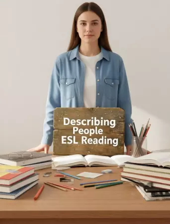 Describing People ESL Reading с переводом и словарем