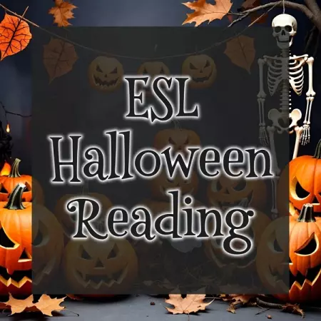ESL Halloween Reading с переводом и словарем