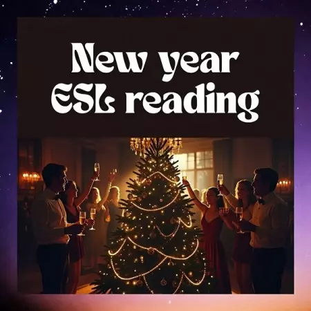 New year ESL reading с переводом и словарем